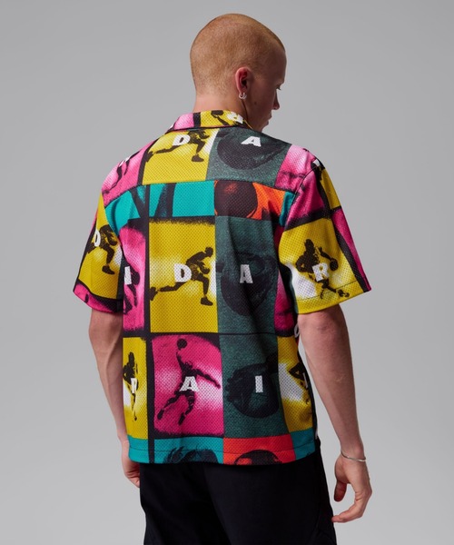 JORDAN BRAND（ジョーダンブランド）の「ジョーダン ブルックリン メンズ グラフィック シャツ / Jordan Brooklyn Men's Graphic Shirt II5320-100 White（シャツ/ブラウス・メンズ・ホワイト・M/2XL/XL/S/L）」の2枚目の写真