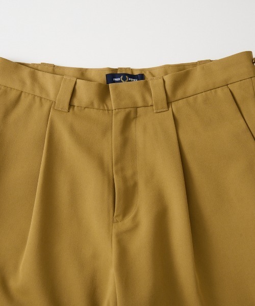 FRED PERRY（フレッドペリー）の「【WEB先行予約】[FRED PERRY/フレッドペリー]  ワンポイントロゴ刺繍 テニストラウザーバミューダショーツ（その他パンツ・レディース・ブラック/キャメル・L/M/S/XS）」の19枚目の写真