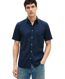 TOMMY HILFIGER | AF SEERSUCKER SOLID SS RF SHIRT(シャツ/ブラウス)