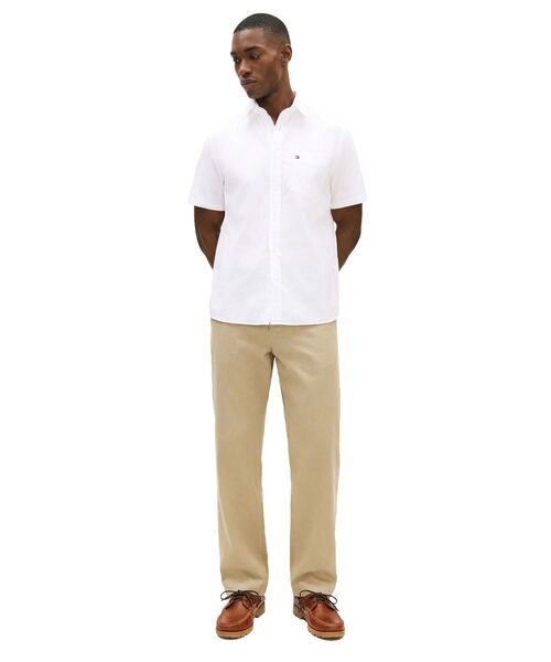 TOMMY HILFIGER（トミーヒルフィガー）の「AF SEERSUCKER SOLID SS RF SHIRT（シャツ/ブラウス・メンズ・ライトブルー/ホワイト/マルチ・SMALL/MEDIUM/LARGE/X-LARGE）」の13枚目の写真