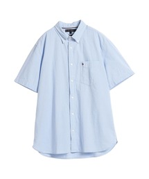 TOMMY HILFIGER | AF SEERSUCKER SOLID SS RF SHIRT(シャツ/ブラウス)