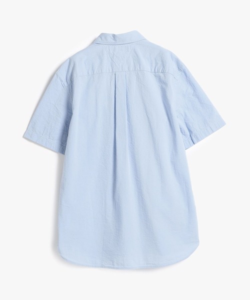 TOMMY HILFIGER（トミーヒルフィガー）の「AF SEERSUCKER SOLID SS RF SHIRT（シャツ/ブラウス・メンズ・ライトブルー/ホワイト/マルチ・SMALL/MEDIUM/LARGE/X-LARGE）」の4枚目の写真