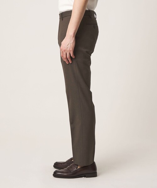 A DAY IN THE LIFE UNITED ARROWS(アデイインザライフユナイテッドアローズ)の「ハイツイスト バーズアイ ドビー ノープリーツスラックス-セットアップ対応・ウォッシャブル-<A DAY IN THE LIFE>(スラックス・メンズ・モカ/ダークグレー/ロイヤルブルー・M/S/L/XL)」の19枚目の写真