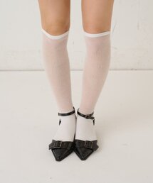 WHO'S WHO gallery | シアーリブロングソックス(ソックス/靴下)