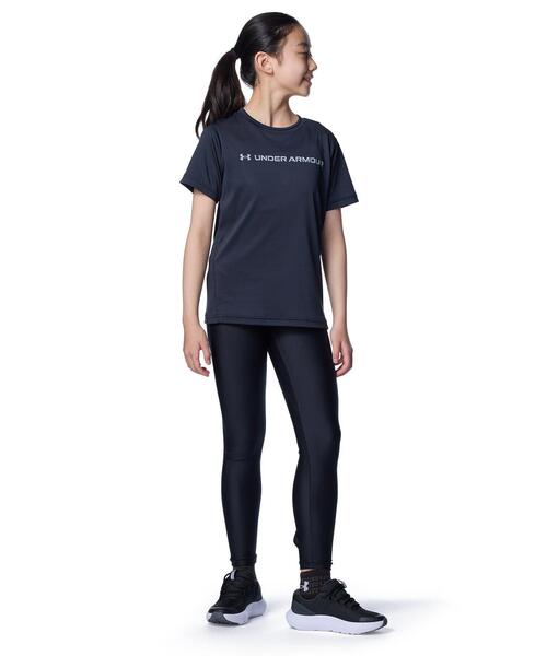 UNDER ARMOUR（アンダーアーマー）の「UAクール ショートスリーブ Tシャツ（トレーニング/キッズ）（Tシャツ/カットソー・キッズ・ブラック・160cm/120cm/140cm/130cm/150cm）」の6枚目の写真