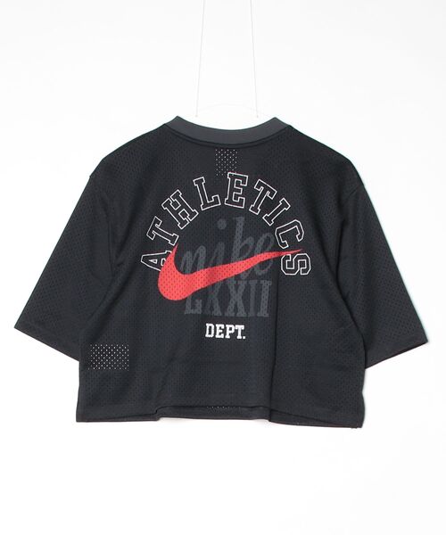 NIKE(ナイキ)の「NIKE/ナイキ WSNSWHRTGFSTVLCROPMSHJ(Tシャツ/カットソー・レディース・ブルー/ブラック/ピンク・M/L/XL/S)」の17枚目の写真