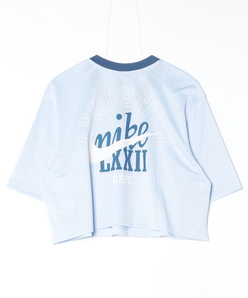 NIKE(ナイキ)の「NIKE/ナイキ WSNSWHRTGFSTVLCROPMSHJ(Tシャツ/カットソー・レディース・ブルー/ブラック/ピンク・M/L/XL/S)」の18枚目の写真