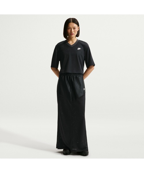 NIKE(ナイキ)の「NIKE/ナイキ WSNSWHRTGFSTVLCROPMSHJ(Tシャツ/カットソー・レディース・ブルー/ブラック/ピンク・M/L/XL/S)」の5枚目の写真