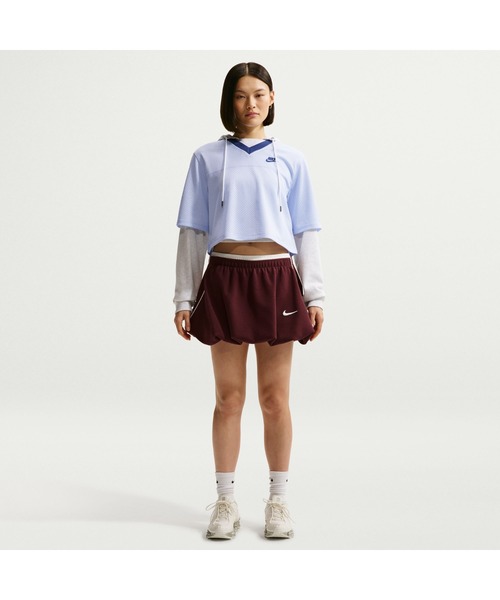 NIKE(ナイキ)の「NIKE/ナイキ WSNSWHRTGFSTVLCROPMSHJ(Tシャツ/カットソー・レディース・ブルー/ブラック/ピンク・M/L/XL/S)」の9枚目の写真