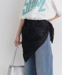 BACK NUMBER（バックナンバー）の「シアー刺繍スカーフ（バンダナ/スカーフ）」