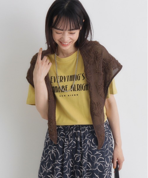 BACK NUMBER（バックナンバー）の「シアー刺繍スカーフ（バンダナ/スカーフ・レディース・ブラック/ブラウン/キナリ・ONE SIZE）」の5枚目の写真