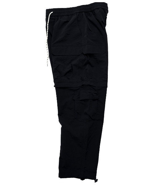 ARULE(アルール)の「『ARULE/アルール』2WAYナイロンカーゴパンツ【CN】【GC】(カーゴパンツ・メンズ・ブラック・L/XL/3L)」の9枚目の写真