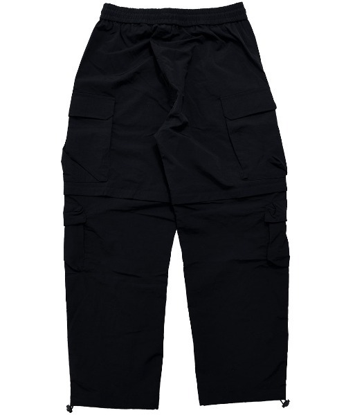 ARULE(アルール)の「『ARULE/アルール』2WAYナイロンカーゴパンツ【CN】【GC】(カーゴパンツ・メンズ・ブラック・L/XL/3L)」の10枚目の写真