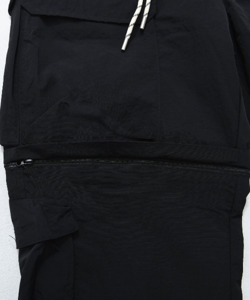 ARULE(アルール)の「『ARULE/アルール』2WAYナイロンカーゴパンツ【CN】【GC】(カーゴパンツ・メンズ・ブラック・L/XL/3L)」の17枚目の写真