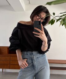 予約商品】Tシャツ/カットソー（オフショルダー）ファッション通販