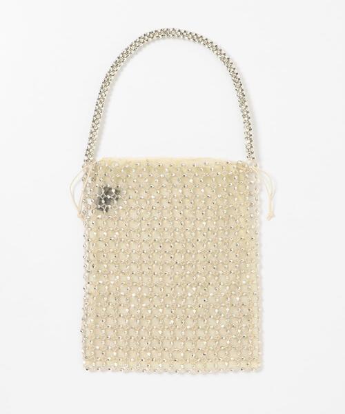 URBAN RESEARCH Sonny Label(アーバンリサーチサニーレーベル)の「BAGMATI グラスビーズバッグ(トートバッグ・レディース・ゴールド/ブルー系その他/ゴールド系その他・OS)」の10枚目の写真