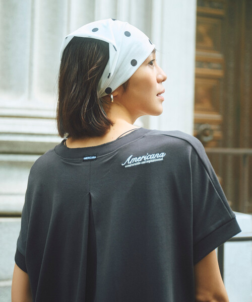 AMERICANA × THOUSAND MILE スキッパーＴシャツ セール】Americana × THOUSAND MILE × FREAK'S STORE/アメリカーナ