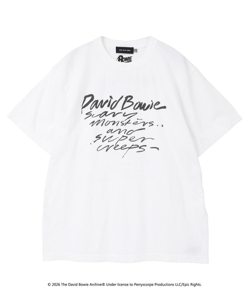 LOGEMENT DE CLAIRE(ロジュモンドクレール)の「【GOOD ROCK SPEED/グッドロックスピード】David Bowie Tシャツ(Tシャツ/カットソー・レディース・ホワイト・FREE)」の9枚目の写真