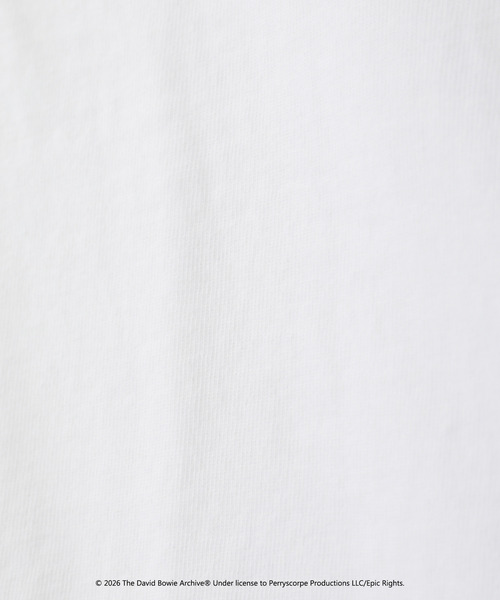 LOGEMENT DE CLAIRE(ロジュモンドクレール)の「【GOOD ROCK SPEED/グッドロックスピード】David Bowie Tシャツ(Tシャツ/カットソー・レディース・ホワイト・FREE)」の16枚目の写真
