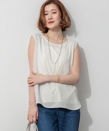 シフォンコンビ ジョーゼット ブラウス