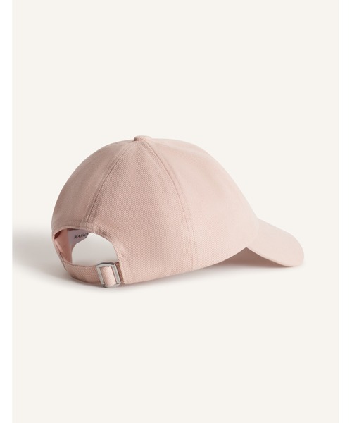 Maison Kitsune（メゾンキツネ）の「FOX HEAD KID 6P CAP（キャップ・キッズ・ベビーピンク/ライトグレー・55/53）」の7枚目の写真