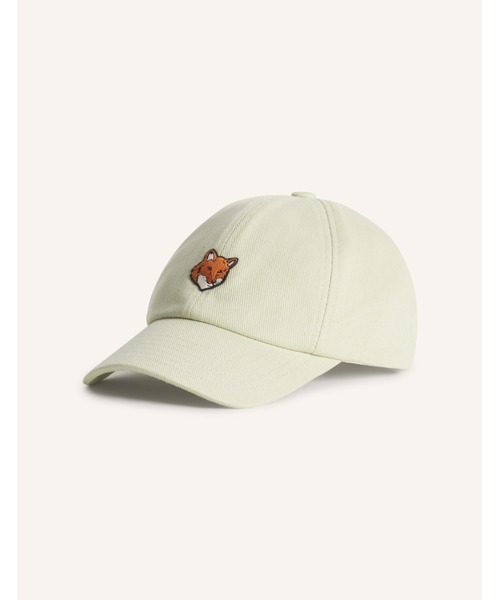 Maison Kitsune（メゾンキツネ）の「FOX HEAD KID 6P CAP（キャップ・キッズ・ベビーピンク/ライトグレー・55/53）」の11枚目の写真