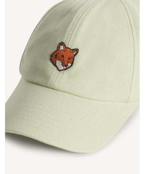 Maison Kitsune（メゾンキツネ）の「FOX HEAD KID 6P CAP（キャップ・キッズ・ベビーピンク/ライトグレー・55/53）」の13枚目の写真