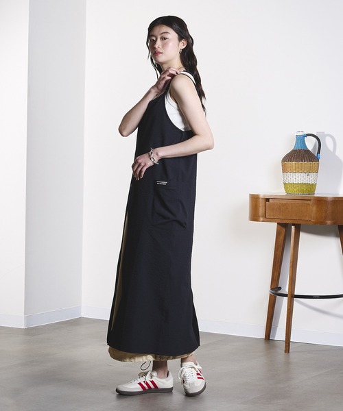 THOUSAND MILE(サウザンドマイル)の「(GENE HEAVENS x THOUSAND MILE)NARROW BACK STRAP DRESS(ワンピース・レディース・ブラック/ブラウン/オリーブ・ONE SIZE)」の6枚目の写真