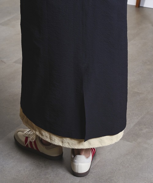THOUSAND MILE(サウザンドマイル)の「(GENE HEAVENS x THOUSAND MILE)NARROW BACK STRAP DRESS(ワンピース・レディース・ブラック/ブラウン/オリーブ・ONE SIZE)」の16枚目の写真