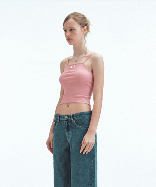 Rest&Recreation(レストアンドレクリエーション)の「LIGHT LOGO TANK TOP - PINK(Tシャツ/カットソー・レディース・その他・ONE)」の4枚目の写真