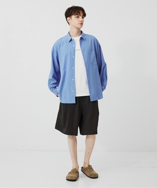 PUBLIC TOKYO（パブリックトウキョウ）の「MONET TEE /夏服/クラフィックT/プリントT/アートT/洗濯可/コットン100%（Tシャツ/カットソー・メンズ・ホワイト/ブラック・2/1）」の5枚目の写真