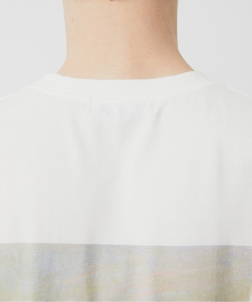 PUBLIC TOKYO（パブリックトウキョウ）の「MONET TEE /夏服/クラフィックT/プリントT/アートT/洗濯可/コットン100%（Tシャツ/カットソー・メンズ・ホワイト/ブラック・2/1）」の13枚目の写真