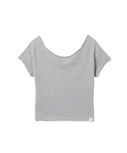 APEE BY A BATHING APE（エイピーバイアベイシングエイプ）の「HEART BADGE CROP TEE #3（Tシャツ/カットソー・レディース・ネイビー/グレー・SMALL/X-SMALL）」の3枚目の写真