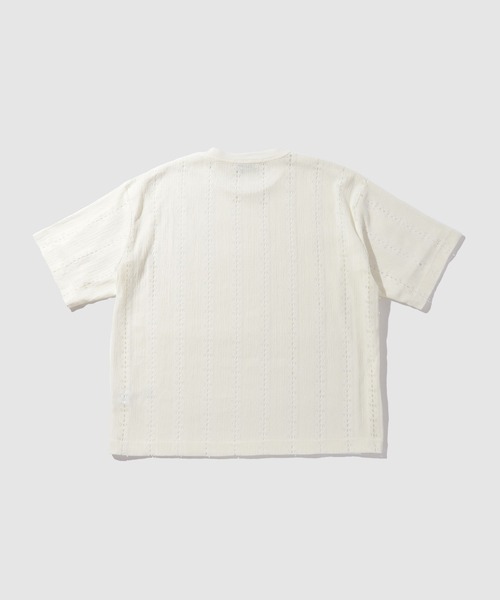 URBAN COLLECTION(アーバンコレクション)の「URBAN COLECTION オーバーサイズ透かし編みアンサンブル(Tシャツ/カットソー・メンズ・ブラウン/オフホワイト/ブラック・L/XL/S/M)」の20枚目の写真