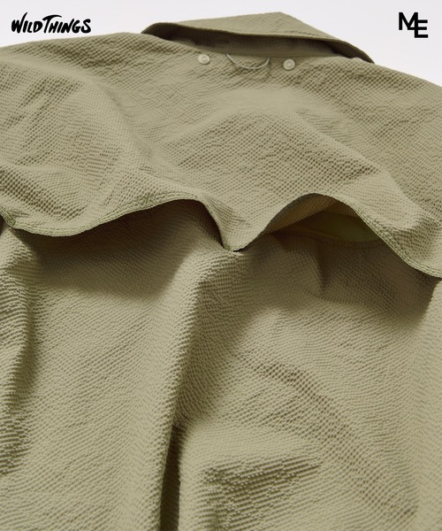 ESTNATION（エストネーション）の「MINOTAUR INST. FOR ESTNATION / M4E x WILD THINGS MONSTER L/S SHIRT（ブルゾン・メンズ・オリーブ/ブラック・LARGE/MEDIUM）」の8枚目の写真