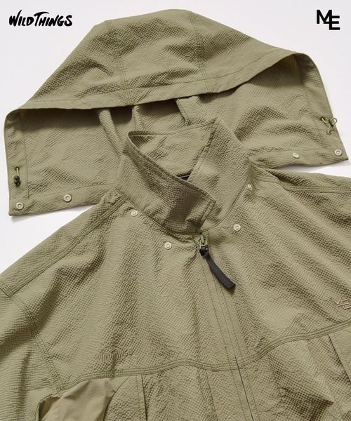 ESTNATION（エストネーション）の「MINOTAUR INST. FOR ESTNATION / M4E x WILD THINGS MONSTER L/S SHIRT（ブルゾン・メンズ・オリーブ/ブラック・LARGE/MEDIUM）」の4枚目の写真