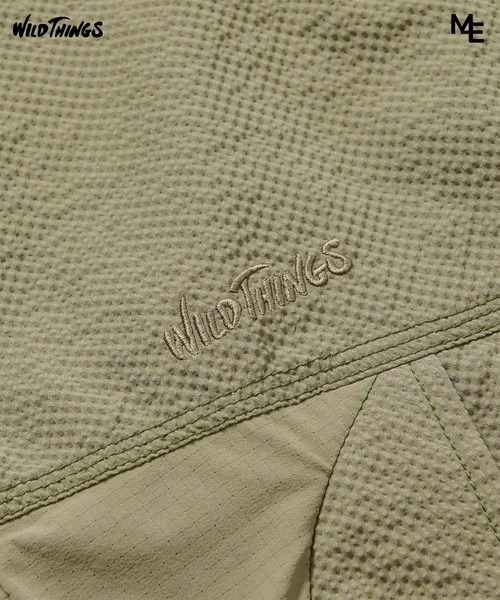 ESTNATION（エストネーション）の「MINOTAUR INST. FOR ESTNATION / M4E x WILD THINGS MONSTER L/S SHIRT（ブルゾン・メンズ・オリーブ/ブラック・LARGE/MEDIUM）」の3枚目の写真
