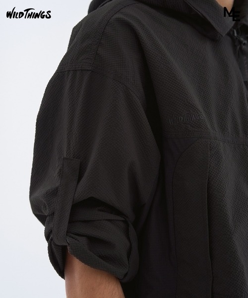 ESTNATION（エストネーション）の「MINOTAUR INST. FOR ESTNATION / M4E x WILD THINGS MONSTER L/S SHIRT（ブルゾン・メンズ・オリーブ/ブラック・LARGE/MEDIUM）」の13枚目の写真