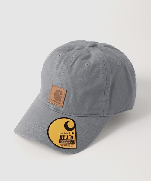 Carhartt(カーハート)の「【Carhartt カーハート】/ウォッシュ加工オデッサ キャップ(キャップ・メンズ・グレー/オリーブ/ブラウン/ブラック/ネイビー・FREE)」の3枚目の写真