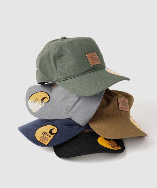Carhartt(カーハート)の「【Carhartt カーハート】/ウォッシュ加工オデッサ キャップ(キャップ・メンズ・グレー/オリーブ/ブラウン/ブラック/ネイビー・FREE)」の10枚目の写真
