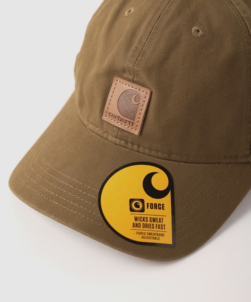 Carhartt(カーハート)の「【Carhartt カーハート】/ウォッシュ加工オデッサ キャップ(キャップ・メンズ・グレー/オリーブ/ブラウン/ブラック/ネイビー・FREE)」の7枚目の写真