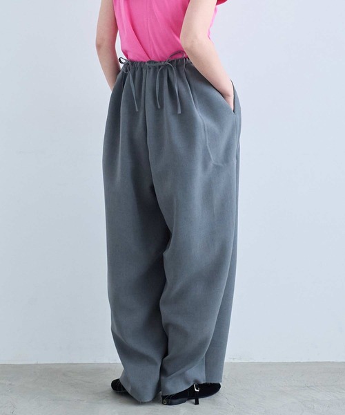 I am I in fact...(アイアムアイインファクト)の「DANISH PANTS(その他パンツ・レディース・グレー/ブラック・FREE)」の4枚目の写真