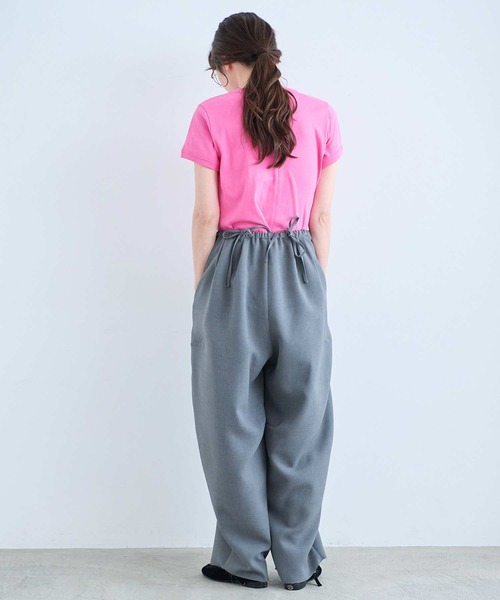 I am I in fact...(アイアムアイインファクト)の「DANISH PANTS(その他パンツ・レディース・グレー/ブラック・FREE)」の9枚目の写真