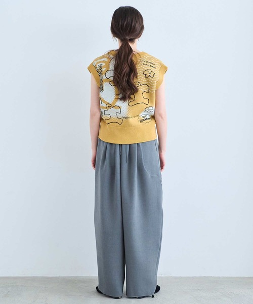 I am I in fact...(アイアムアイインファクト)の「DANISH PANTS(その他パンツ・レディース・グレー/ブラック・FREE)」の15枚目の写真