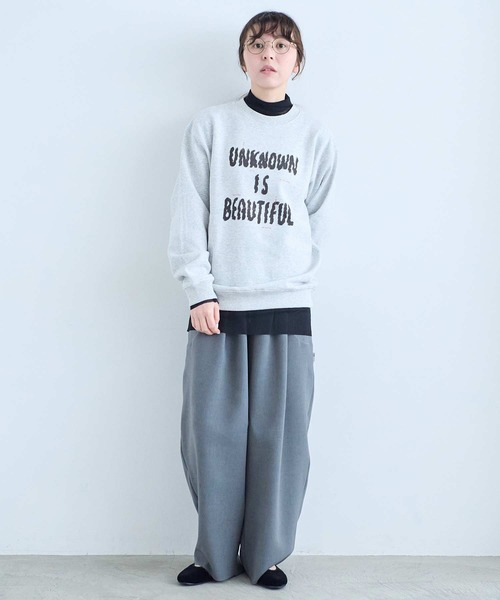 I am I in fact...(アイアムアイインファクト)の「DANISH PANTS(その他パンツ・レディース・グレー/ブラック・FREE)」の12枚目の写真