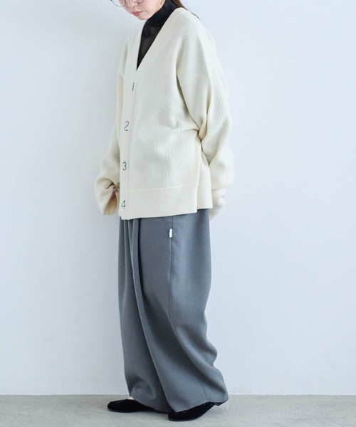 I am I in fact...(アイアムアイインファクト)の「DANISH PANTS(その他パンツ・レディース・グレー/ブラック・FREE)」の16枚目の写真