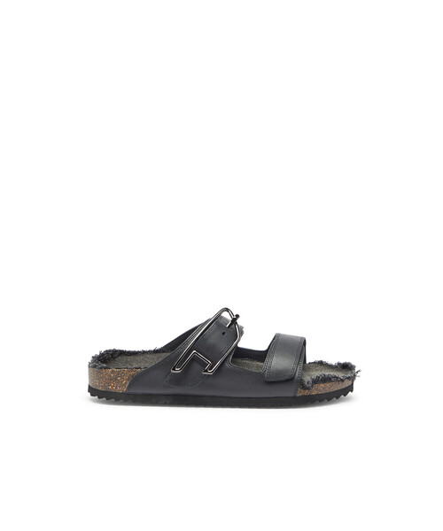 DIESEL(ディーゼル)の「メンズ サンダル D-WOODSTOCK D SANDAL(サンダル・メンズ・ブラック・45/44/43/42/41/40)」の1枚目の写真