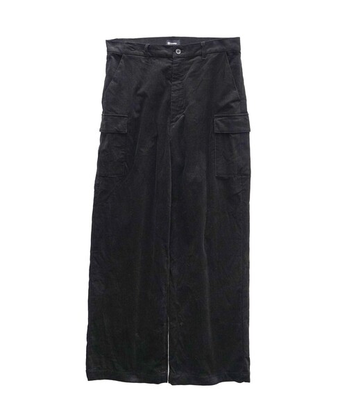 Subciety（サブサエティ）の「Corduroy cargo slacks（カーゴパンツ・メンズ・ブラック/ブラウン・MEDIUM/LARGE/X-LARGE/X-SMALL/SMALL）」の3枚目の写真