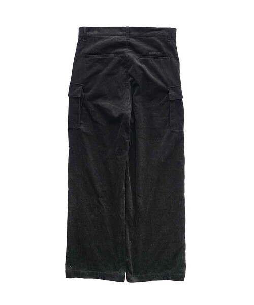 Subciety（サブサエティ）の「Corduroy cargo slacks（カーゴパンツ・メンズ・ブラック/ブラウン・MEDIUM/LARGE/X-LARGE/X-SMALL/SMALL）」の4枚目の写真
