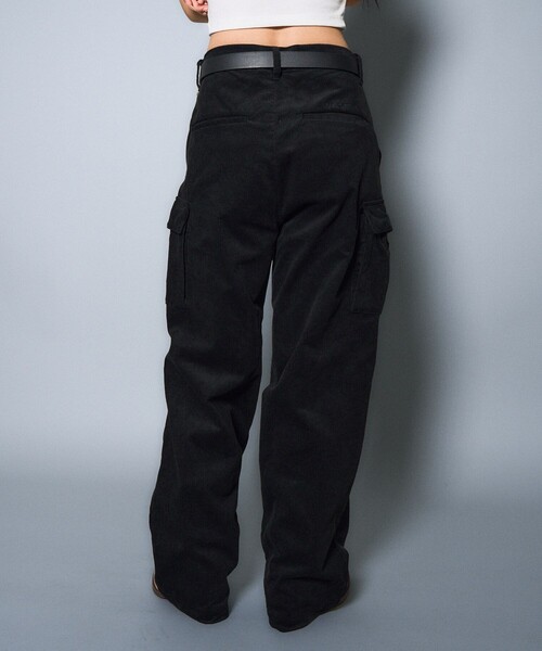Subciety（サブサエティ）の「Corduroy cargo slacks（カーゴパンツ・メンズ・ブラック/ブラウン・MEDIUM/LARGE/X-LARGE/X-SMALL/SMALL）」の10枚目の写真